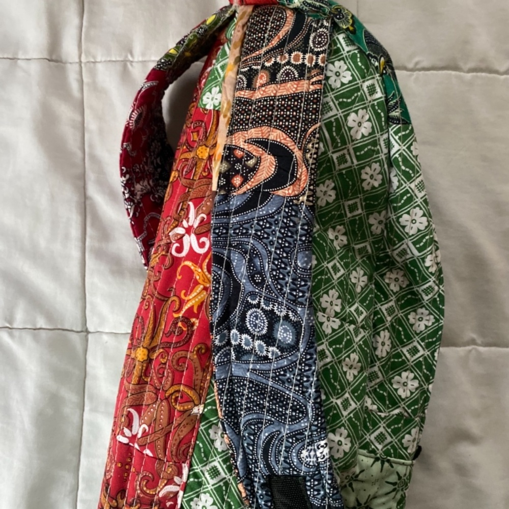 🧚🏼‍♂️SOLD🧚🏼‍♂️Patchwork Backpack - Picture 5 of 8